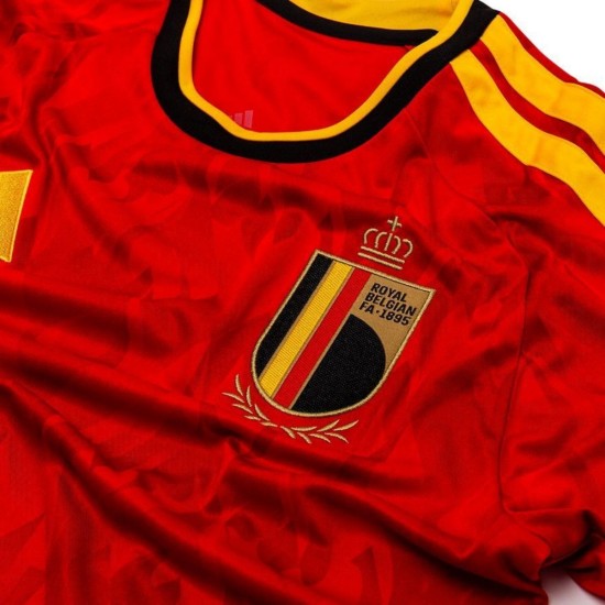 De Bruyne 7 Belgium Home Jersey World Cup 2026