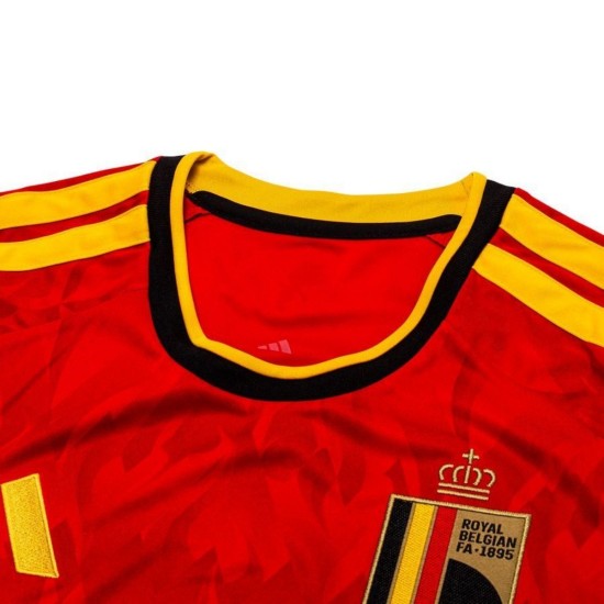 De Bruyne 7 Belgium Home Jersey World Cup 2026