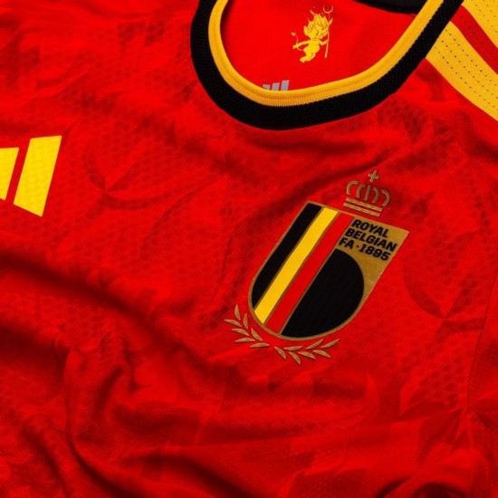 De Bruyne 7 Belgium Home Match Jersey Player Version World Cup 2026