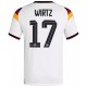 Wirtz 17 Germany Home Jersey World Cup 2026