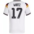 Wirtz 17 Germany Home Match Jersey Player Version World Cup 2026