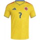 Luis Díaz 7 Colombia Home Jersey World Cup 2026