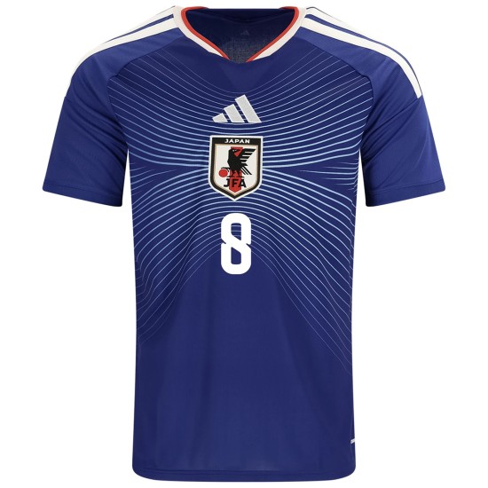 Minamino 8 Japan Home Jersey World Cup 2026