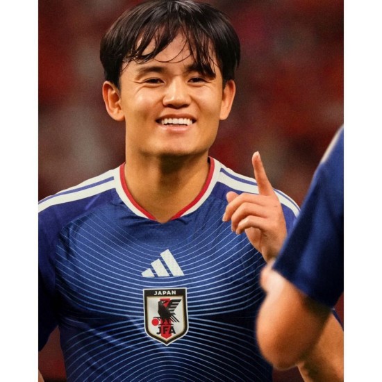 Minamino 8 Japan Home Match Jersey Player Version World Cup 2026
